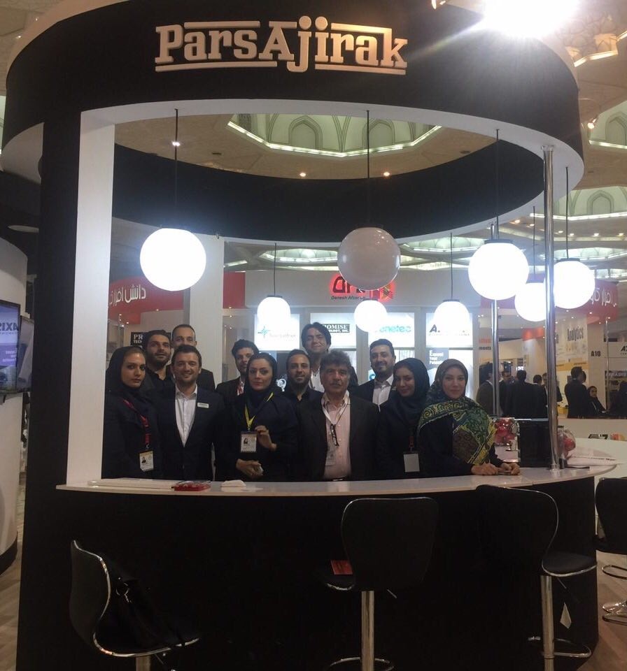 Pars Ajirak team in IPAS Expo